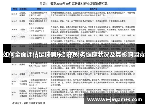 如何全面评估足球俱乐部的财务健康状况及其影响因素 如何全面评估足球俱乐部的财务健康状况及其影响因素