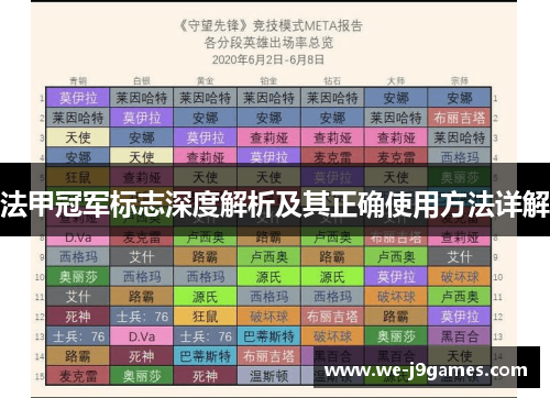 法甲冠军标志深度解析及其正确使用方法详解